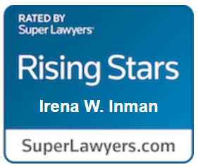 Rated by Super Lawyers | Rising Stars | Irena W. Inman | SuperLawyers.com